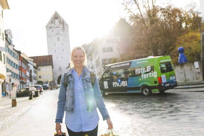 Shopping in Ravensburg mit MOBI