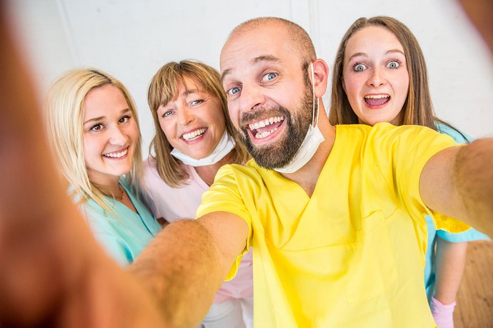 Referenz, Zahnarzt Böhringer, Alpenblickdrei Werbeagentur Tettnang am Bodensee