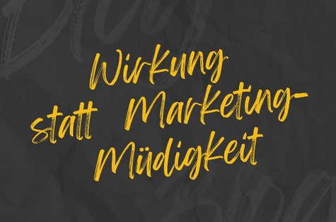 Grafik Marketing-Müdigkeit