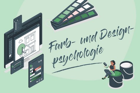 Farb- und Designpsychologie Bloggrafik
