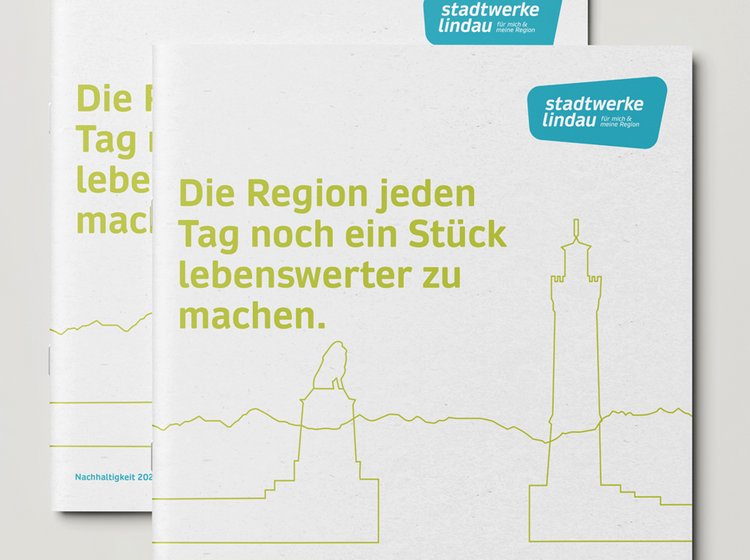 Stadtwerke Lindau Nachhaltigkeitsbericht Referenz von AB3 Green Stadtwerke Lindau