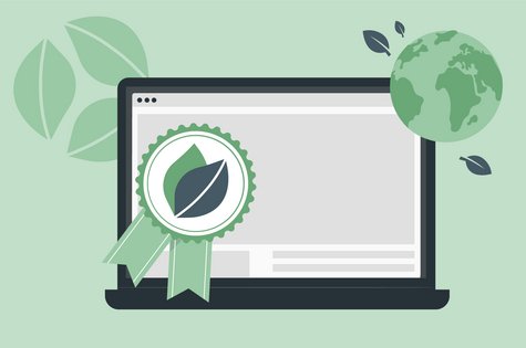 Klimaneutrale Bloggrafik