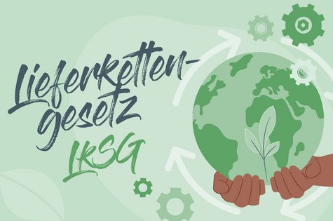 Illustration Lieferkettengesetz
